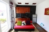 Bright and Fully Furnished One Bedrooms Apartment for rent in Doi Can st, Ba Dinh district.